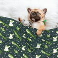 thumbnail image 3 of Disketp Green Frogs Dog Blanket/Bed Cover for Dogs and Cats,Puppy Essentials-Small, 3 of 8