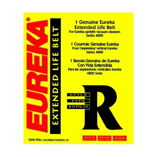 Eureka Style Type PT Vacuum Cleaner Belt ~ GENIUNE Eureka ~ 52201G ~ Pack of 2 23169000216 
