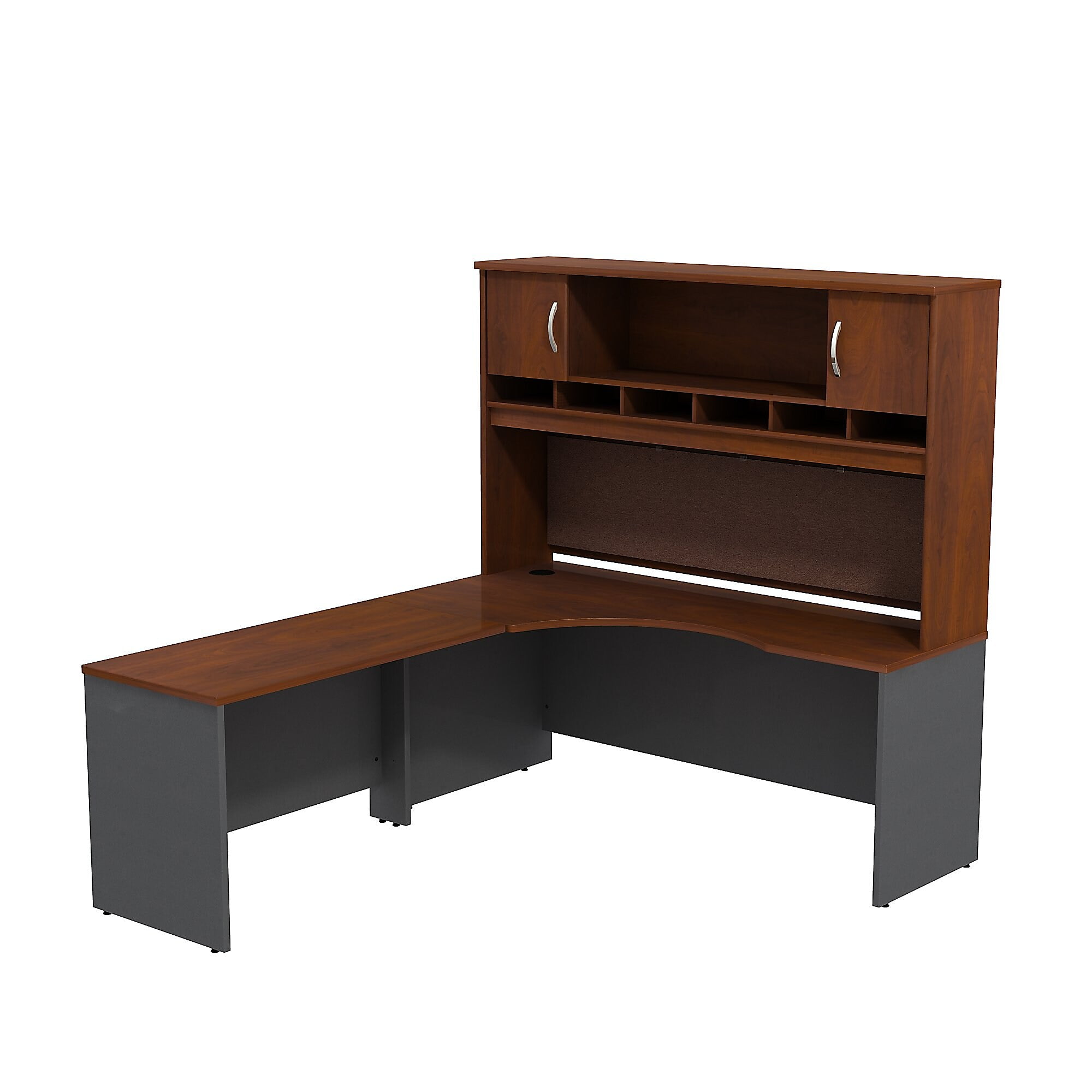 Bush Business Furniture Westfield Left Handed Corner L Shaped Desk with