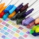 thumbnail image 2 of KINGART 418-48 - Juego de rotuladores de líneas finas, 48 colores únicos, punta de 04 mm, juego de 4, 2 of 7