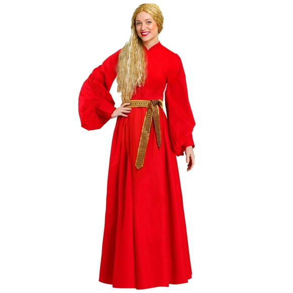 Women's Plus Size Buttercup Peasant Dress Costume
