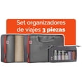 thumbnail image 1 of Organizadores de viaje para maletas bolsas organizadoras paquete 3 piezas ideal para maleta carry-on de mano esenciales para viaje Travel organizer Armored Travel, 1 of 7