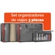 thumbnail image 1 of Organizadores de viaje para maletas bolsas organizadoras paquete 3 piezas ideal para maleta carry-on de mano esenciales para viaje Travel organizer Armored Travel, 1 of 7