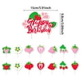 thumbnail image 2 of Strawberry Party Decorations Happy Birthday Strawberry Theme Party Hanging Decorations Girls Birthday Party Supplies, 2 of 5