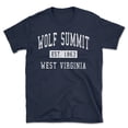 thumbnail image 1 of Wolf Summit West Virginia Classic Established Men's Cotton T-Shirt, 1 of 1