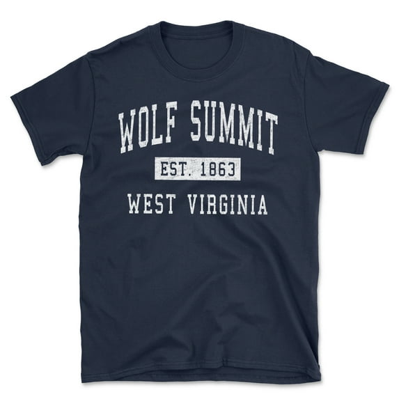 Wolf Summit West Virginia Classic Established Men's Cotton T-Shirt