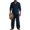 Navy, variant on LTTVQM Men's Wrinkle Resistant Lightweight Vacation Cotton Linen Two Piece Outfit Camp Collar Shirt Wide Leg Pants Casual Daily Long Sleeve Holiday Suit Top Light Blue S