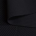 thumbnail image 6 of SAFAVIEH Braided Rishika Solid Machine Washable Reversible Area Rug, Black, 6' x 6' Square, 6 of 17