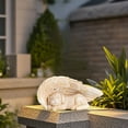thumbnail image 5 of Mnhhatv Garden Statue Dogs Solar Powered Outdoor Decoration - Unique Pet Memorial Yard Art for Lawn and Garden, Thoughtful Gift for Pet Lovers, Sustainable Solar Powered Sculpture, 5 of 6