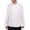 White, variant on Culinary Master Men's Long Sleeve Zip Chef Jacket Breathable Polycotton New