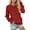 Red, variant on UJNDER Women's Pullover Sweatshirt Soft Thermal Winter Wear Cozy Oversized Crewneck Top with Pockets for Casual Athletic Comfort Yellow L
