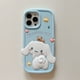 thumbnail image 2 of Sanrio-Funda de teléfono suave de Gel de sílice Cinnamoroll, carcasa trasera anticaída para IPhone 14, 13, 12, 11 Pro Max, 11 Fivean unisex, 2 of 2