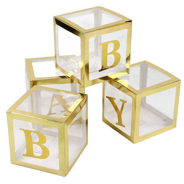 Fondo de cajas de globos caja de globos segura e inofensiva para hacer bricolaje caja de globos para Baby Shower 25x25x25cm para decoración de fiestas ANGGREK Otros