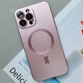 thumbnail image 1 of Funda de silicona suave con carga inalámbrica magnética de lujo para funda Magsafe para iPhone 14 13 12 11 Pro Max Plus funda a prueba de golpes Dengxun unisex, 1 of 2