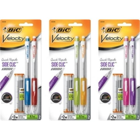 Bic Corporation Mpscp21 0 7 Mm Velocity Slide Clic Mechanical Velocity Slide Clic Mechanical Pencil 44