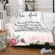 thumbnail image 2 of LHSHID Daughter Birthday Gifts Gifts for Daughter from Dad Daughter Blanket from Dad Daughter Gifts for Birthday Graduation Father Daughter Gifts to My Daughter Blanket Throw 40"x50", 2 of 6