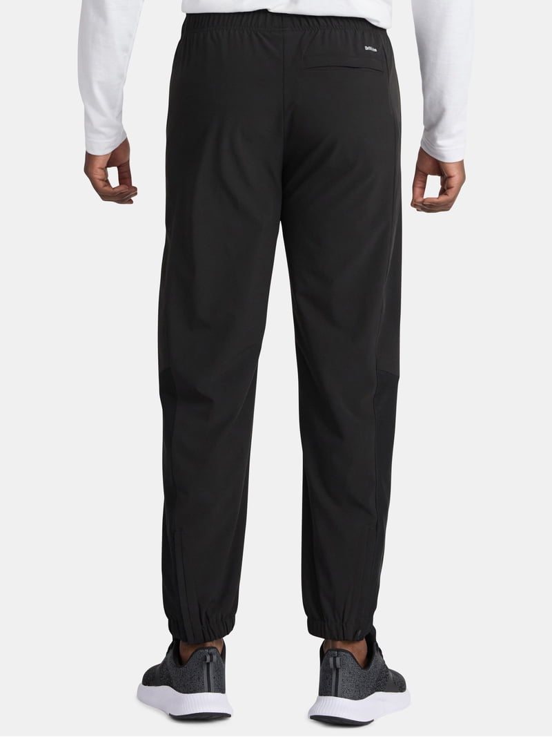 Athletic Works Men's and Big Men's Woven Track Pants, Sizes S-3XL