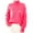 Red, variant on Ediodpoh Women's Stylish Loose Fitting Turtleneck Long Sleeved Sweater Women's Sweaters Light Yellow XXL