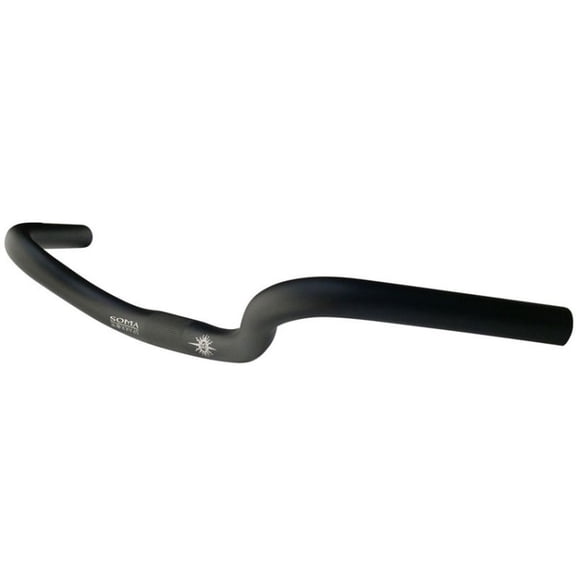 Soma Fabrications Sparrow Sweptback Alloy Handlebar 25.4 560Mm Black