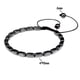 thumbnail image 1 of Pulsera magnética de piedra biliar negra, piedra energética para la salud, pulsera tejida retro, 1 of 4
