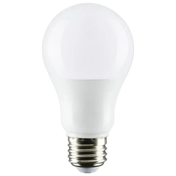 9.8W - A19 LED - 4000K - Medium base - 220 deg. Beam Angle - 120V - 6-PACK.Color:Frost,Pack QTY:6