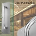 thumbnail image 2 of Fosa Poignée de Porte, Poignée de Porte en Acier Inoxydable avec Vis, Poignée de Plaque de Tirage, 2 of 8