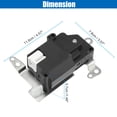 thumbnail image 3 of Actuador de puerta de mezcla de calefacción HVAC Unique Bargains, actuador de temperatura compatible con Toyota 4Runner 1999-2002 No.87106-35070, 3 of 6