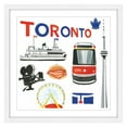 thumbnail image 6 of "Toronto Motif" by Molly Rosner Framed Painting Art Print, 6 of 6