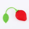 thumbnail image 3 of Silicone Creative Strawberry Shape Food Grade Silicone Tea Strainer, Tea Infuser, Kitchen Accessories For Home Loose Leaf Tea Tea Maker, 3 of 8