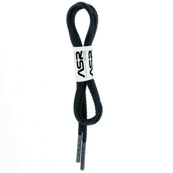 ASR Tactical TitanLace 2500 Technora Boot Lace, Black - 4ft
