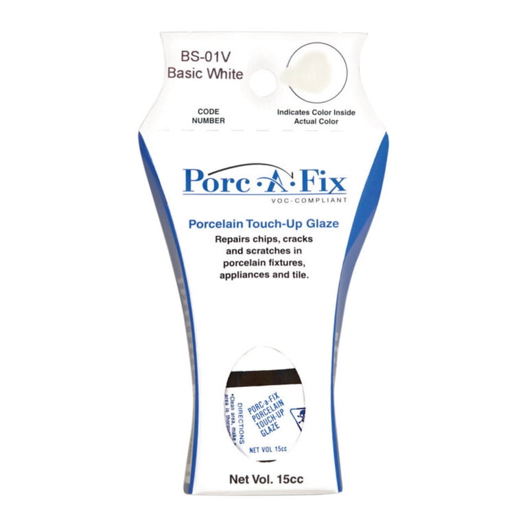 PORCAFIX BSC WHT VOC GLZ (Pack of 1) - Walmart.com