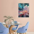 thumbnail image 2 of ZFLMY Flower Butterfly Fantasy Art Canvas Wall Art Decor For Home Living Room Bedroom Office, Perfect Gift for Various Occasions, Easy to Hang and Waterproof, 12x16/16x20 Inches 12x16in, 2 of 5
