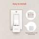 thumbnail image 4 of SwitchBot Smart Switch Pusher con control remoto - Control sin cableado con temporizador de aplicación y control remoto Bluetooth Agregue SwitchBot Hub Mini para que sea compatible con Alexa Google Ho, 4 of 5