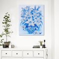 thumbnail image 3 of Cuadros Decorativos 5D bricolaje forma especial diamante pintura azul flores punto de cruz bordado Ndcxsfigh Nuevos Originales, 3 of 8