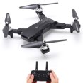 thumbnail image 1 of Avión De Control Remoto Plegable, Conveniente Simple Compacto Profesional Fuerte 2.4GHZ Cuadricóptero RC Plegable Para Vuelo Para Aterrizaje ANGGREK Variable Speed Foldable Quadcopter, 1 of 8