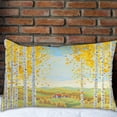 thumbnail image 6 of Pillowcases Rural Autumn Landscape Pillow Cases Set of 2 Pillow Cover Cushion Case Rectangle Pillowcase with Hidden Zipper 20x36 Inch Home Decor, 6 of 6