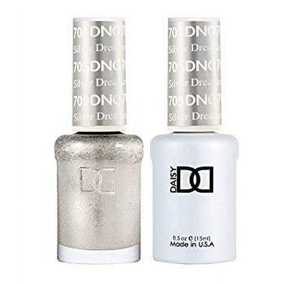 Silver Dreamer #705 & Matching Polish Set - DND Gel & Lacquer