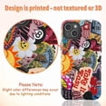 thumbnail image 2 of Retro Fun Collage Phone Case, Take It Easy Artistic iPhone Cover, Unique Protective Case for iPhone 17 16 15 14 13 12 11 Pro Max Plus Mini, 2 of 6