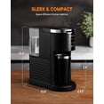 thumbnail image 2 of SHARDOR 3 in 1 Coffee Maker, K Cup Coffee Maker Compatible with Ground Coffee & Teas, Single Serve Coffee Machine, 6&ndash;14oz Brew Sizes, 40oz Deta, 2 of 7