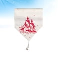 thumbnail image 4 of TOYMYTOY Christmas Table Runner Table Decoration Fabrics Printing Table Runner Tablecloth Red, 4 of 4