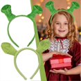 thumbnail image 2 of 1pcs Green Ears Headband for Kids Fun Halloween Cosplay Costume Accessory for Festivals Parties and, 2 of 5