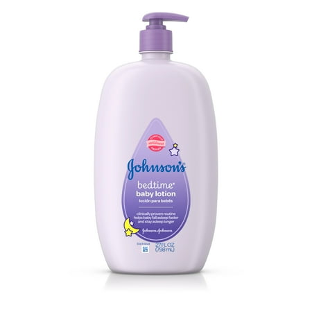Johnson's Bedtime Hypoallergenic Lotion, 27 Fl. Oz.