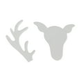 Dengmore christmas hand sewing patchwork ruler deer head patchwork