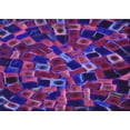 thumbnail image 1 of Ahgly Company Indoor Rectangle Patterned Purple Area Rugs, 2' x 3', 1 of 6
