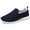 Blue, variant on YOURDIARY Slip On Shoes for Women Comfortable Walking Sneakers Casual Lightweight Mesh Shoes Girls Athletic Tennis Shoes for Gym with Arch Support