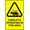 Warning Sign 3, variant on Forklifts Operating in This Area Metal Tin Sign - 8"x12", Industrial/Commercial Decor for Warehouses, Factories, Loading Docks
