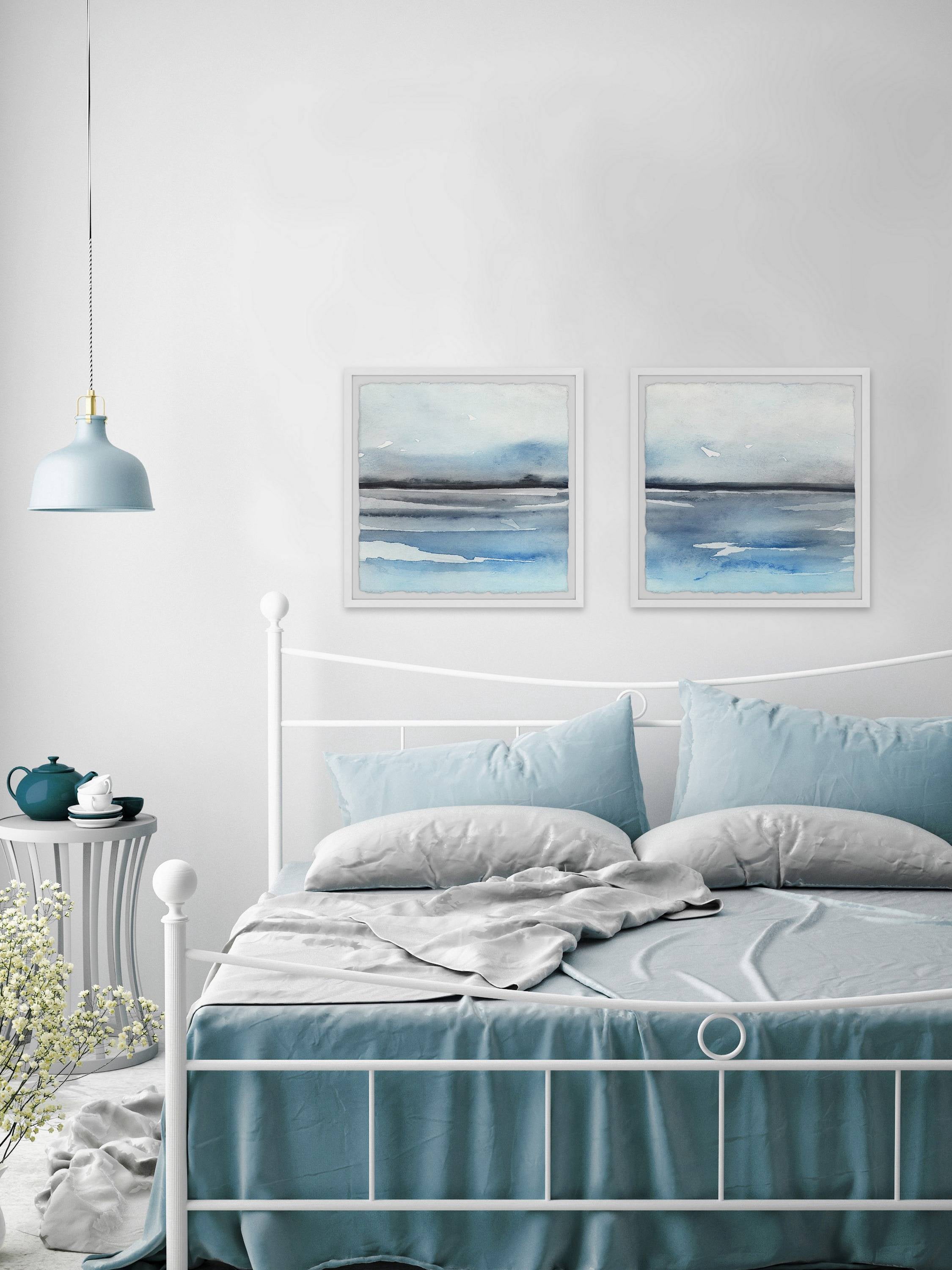 Marmont Hill Taming The Sea Diptych, Art Prints 36.00" x 1.50"