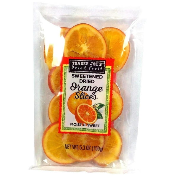 Trader Joes Sweetened Dried Orange Slices