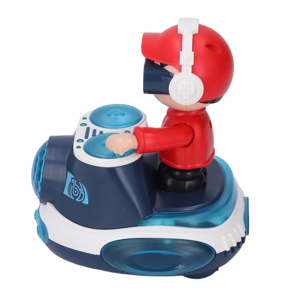 DJ Bouncing Beat Rock Boy Dancing Toy, Música Intermitente Luz Universal Rueda Robot Coche Para Niños Pequeños