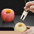 thumbnail image 6 of Fruit Core Extractor,Vegetable Deveiner Tool,Stainless Steel Construction,Ergonomic Handle for Kitchen Use,Easy Cleanup,Kitchen Gadget,Food Prep,Home Cooking,Dishwasher Safe,MIANHT, 6 of 8